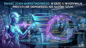 Śmierć lejka marketingowego. W erze AI wygrywają ci, którzy są precyzyjną odpowiedzią, a nie głośnym szumem