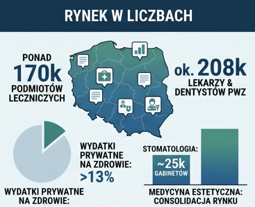 Rynek medyczny w liczbach