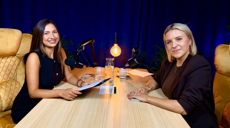 Ola Gołębiewska i Anna Amsolik w podcaście Wektor Biznesu